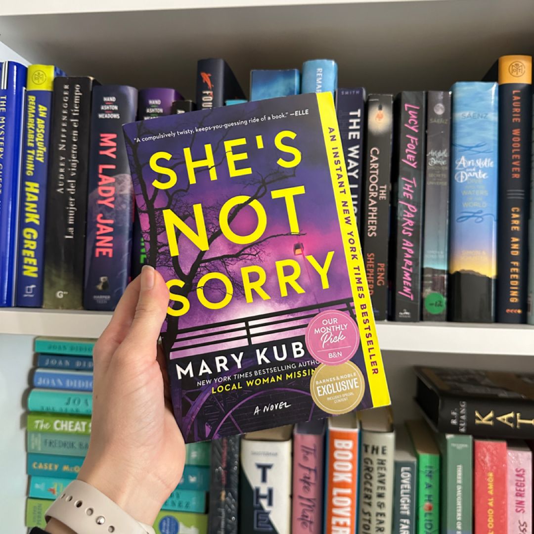 She’s not sorry (Barnes & Noble edition)
