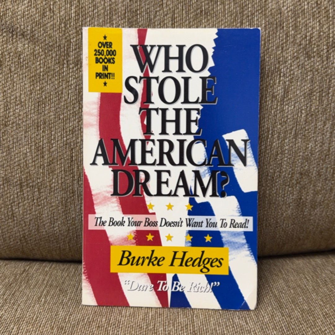 Who Stole the American Dream?