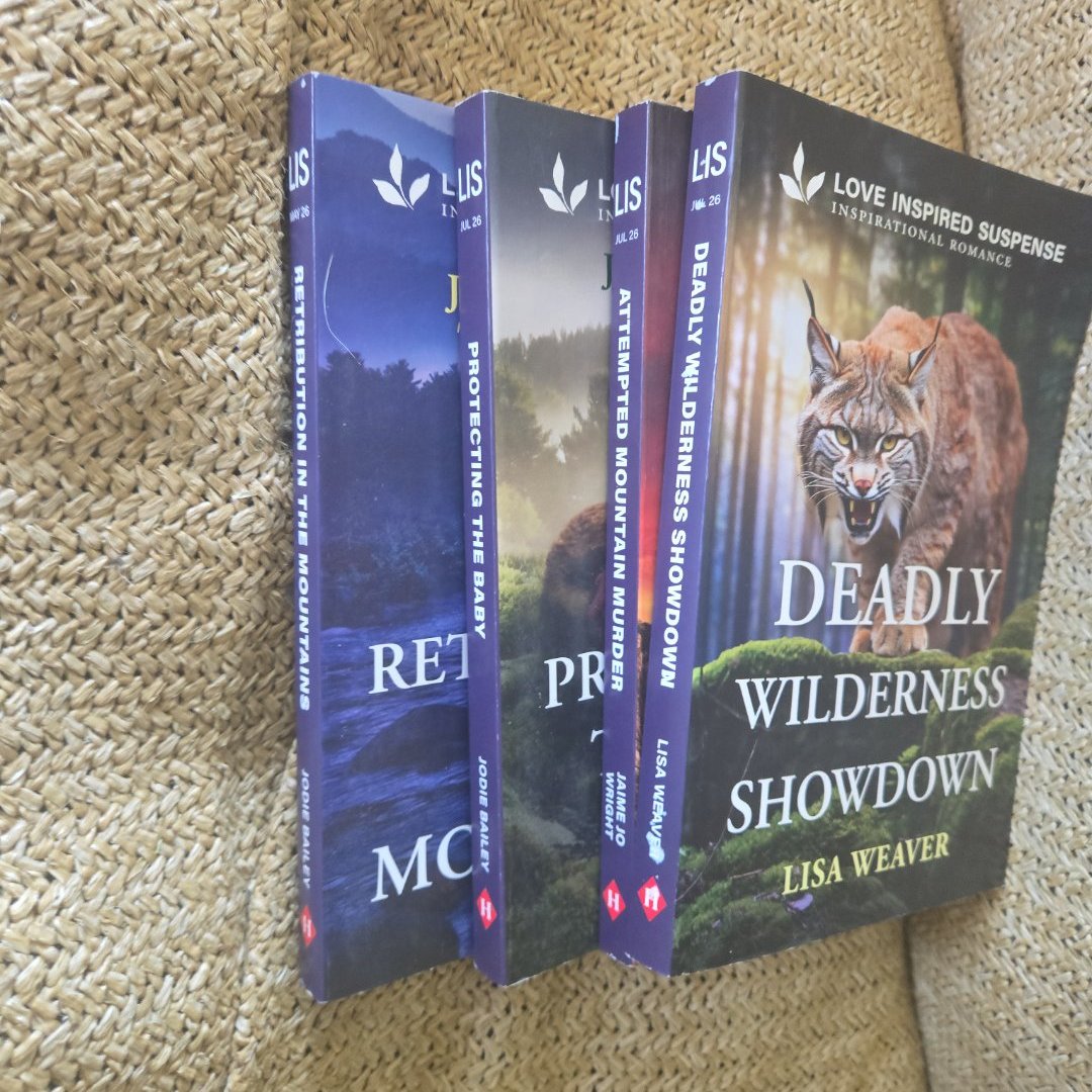 Budle of 4 love inspired suspense