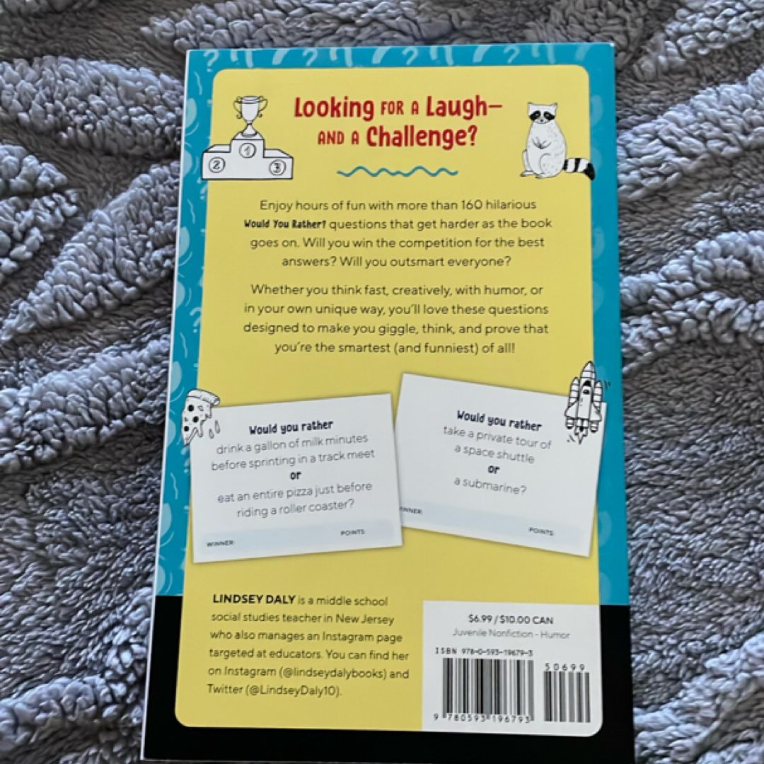 Would You Rather? Made You Think! Edition