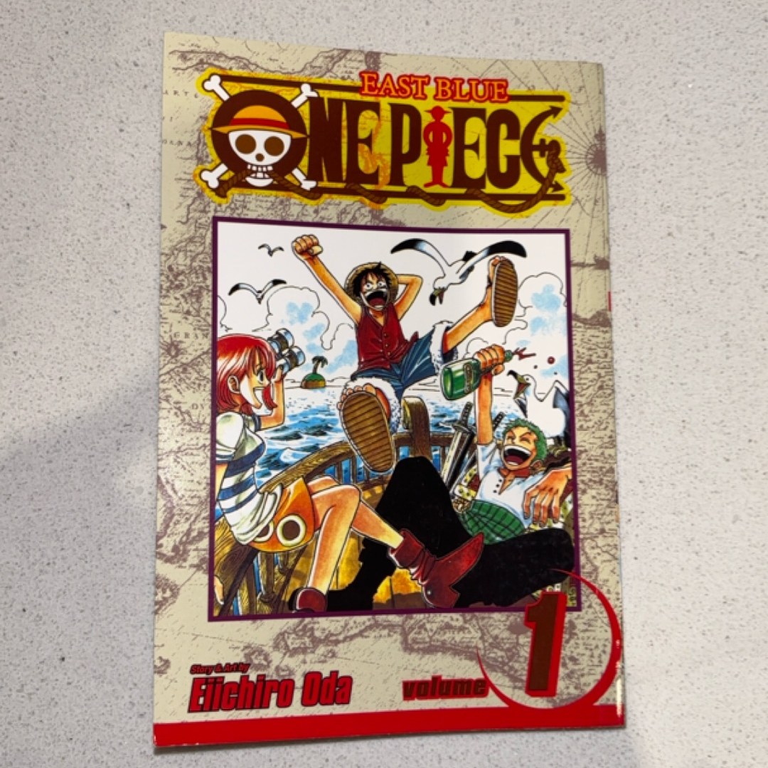 One Piece, Vol. 1 (first print, foil) by | PangoBooks