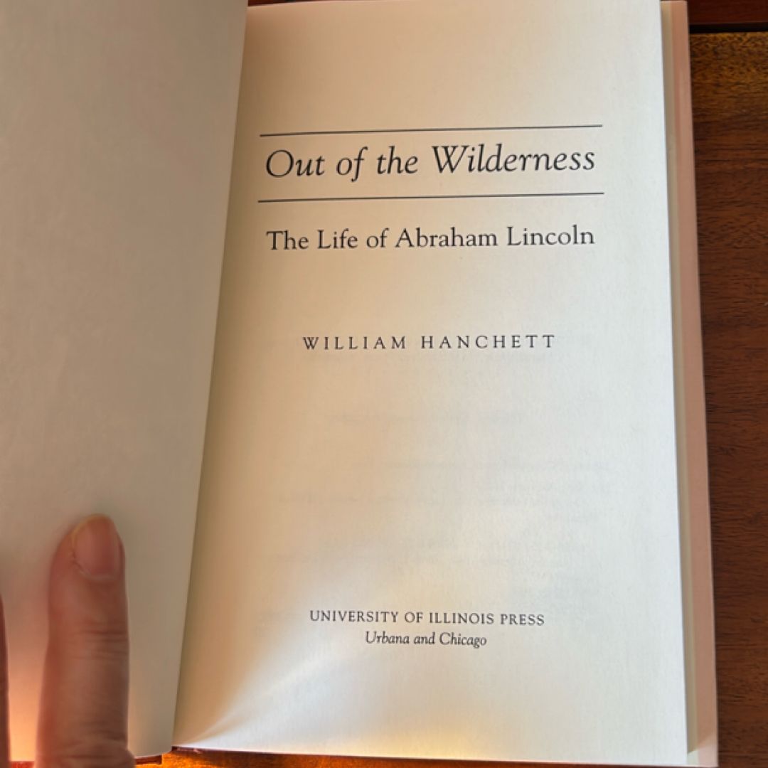 Out of the Wilderness(1994 1st Printing)
