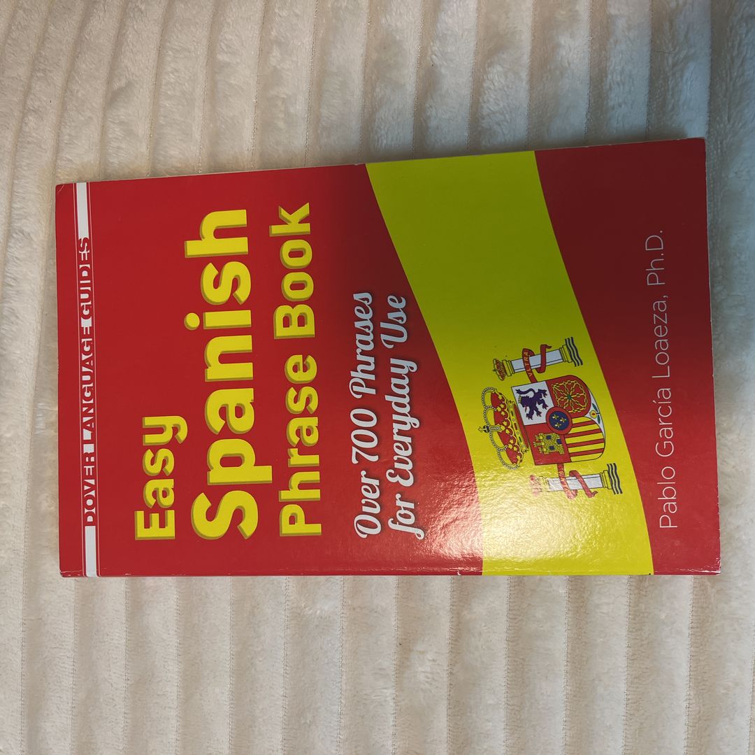 Easy Spanish Phrase Book NEW EDITION