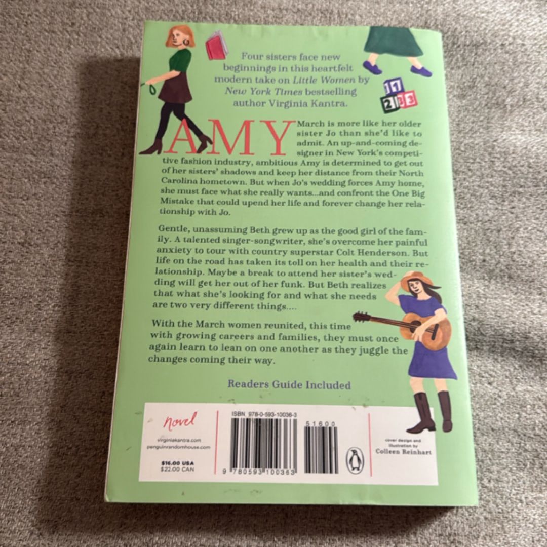 Meg and Jo; Beth and Amy