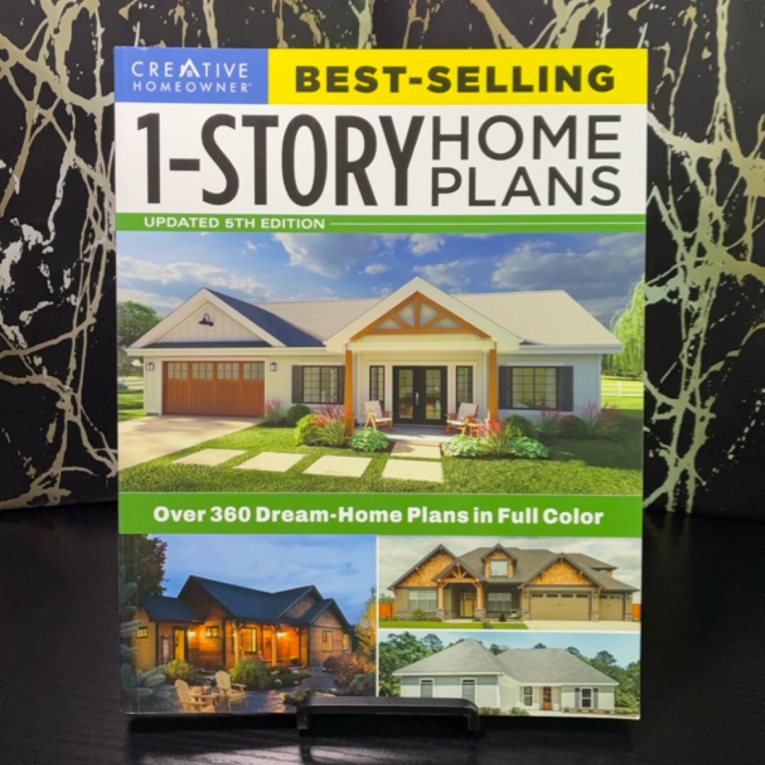 Best-Selling 1-Story Home Plans, 5th Edition