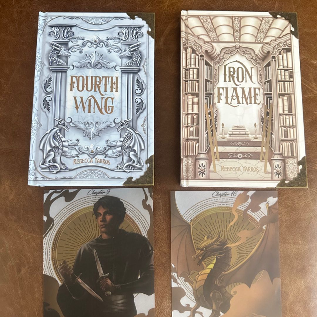 Fourth wing and iron flame bookish box special edition