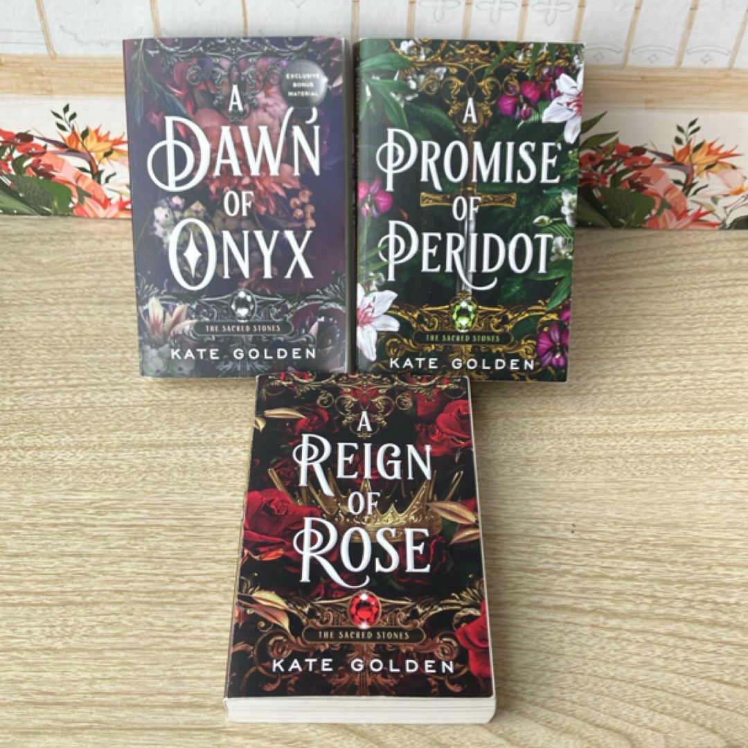 📚 A Dawn of Onyx; A Promise of Peridot; A Reign of Rose Bundle