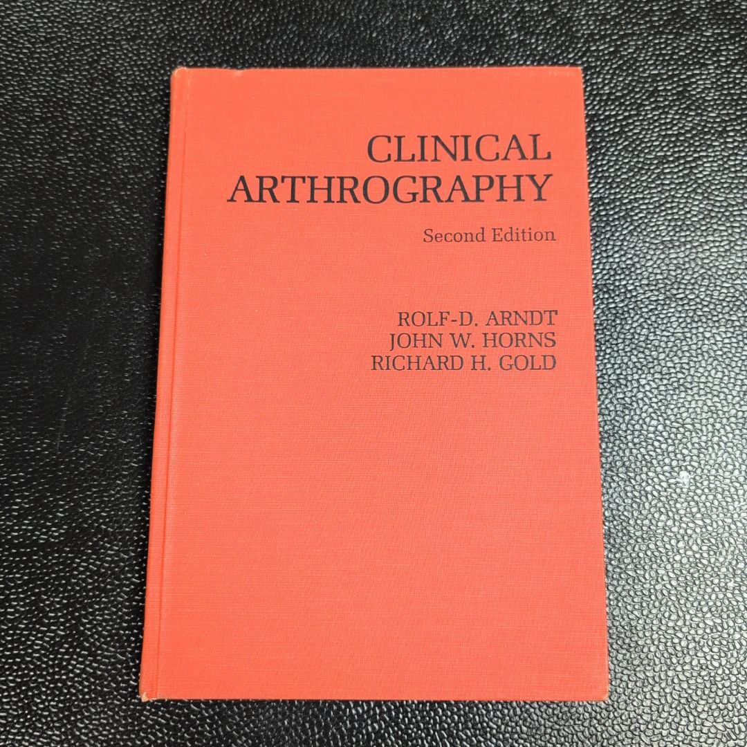 Clinical Arthrography