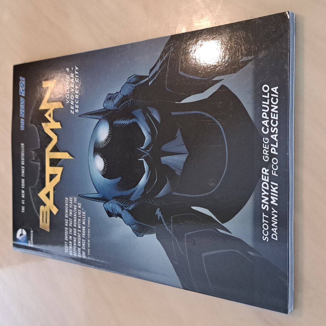 Batman Vol4 Zero Year Secret City New 52