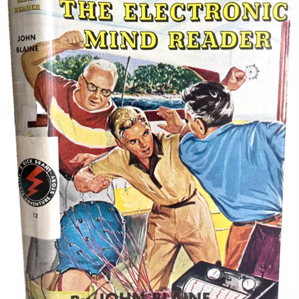 Rick Brant Science-Adventure THE ELECTONIC MIND READER JOHN BLAINE 1957 ...