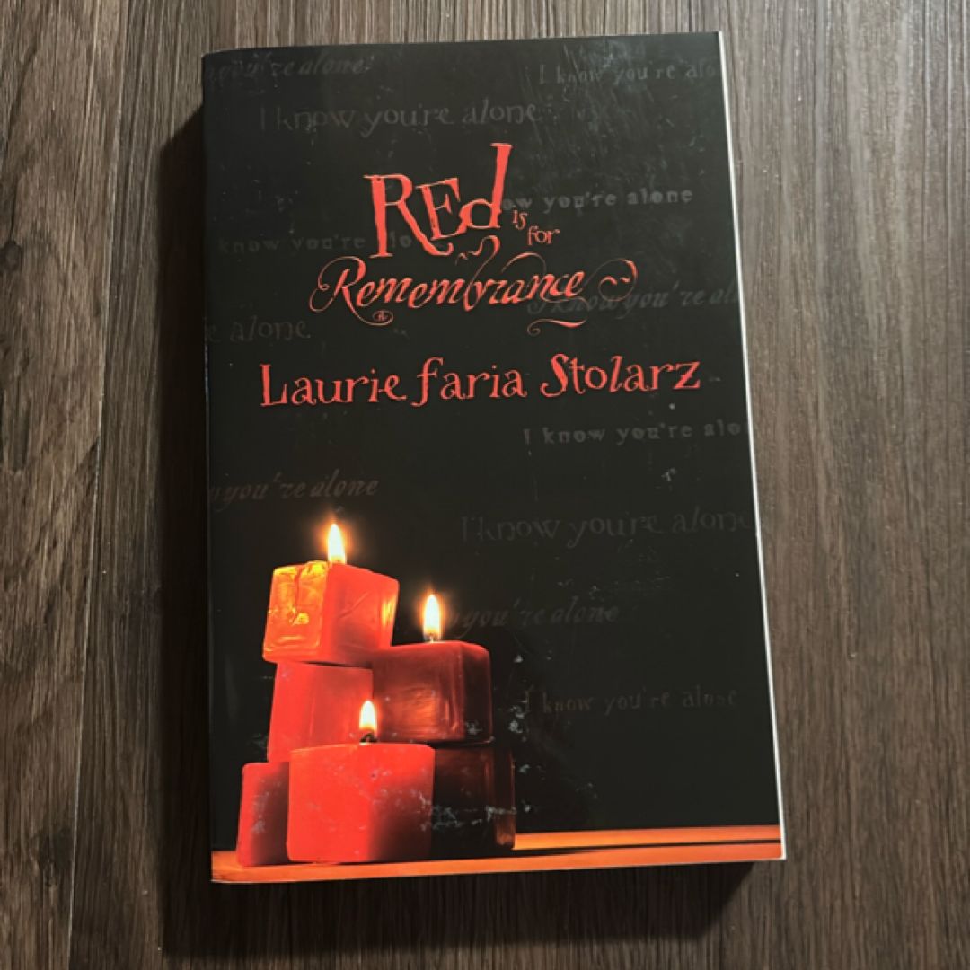 Red Is for Remembrance