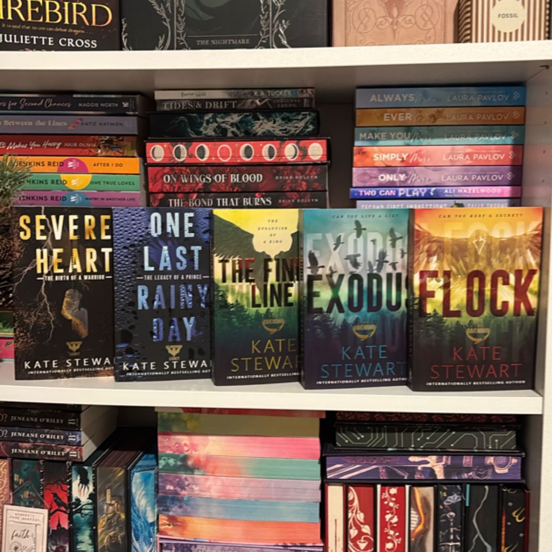 Flock, Exodus, The Finish Line, One Last Rainy Day, Severed Heart