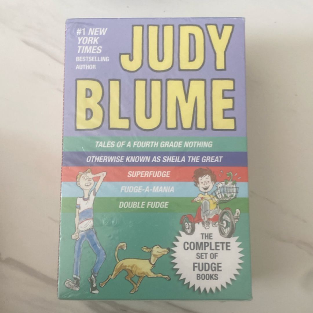 Judy Blume's Fudge Box Set