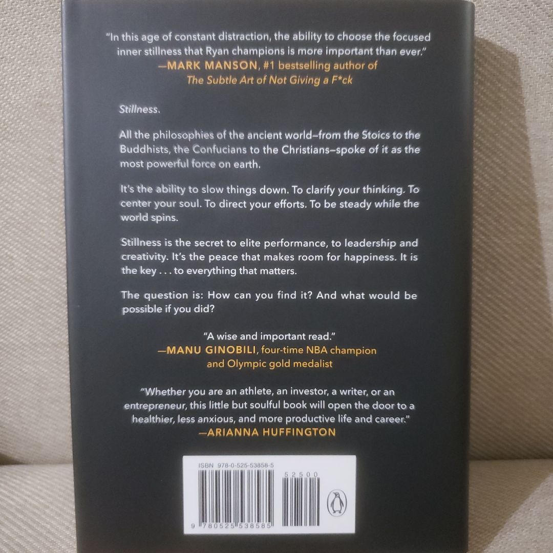 Stillness Is the Key