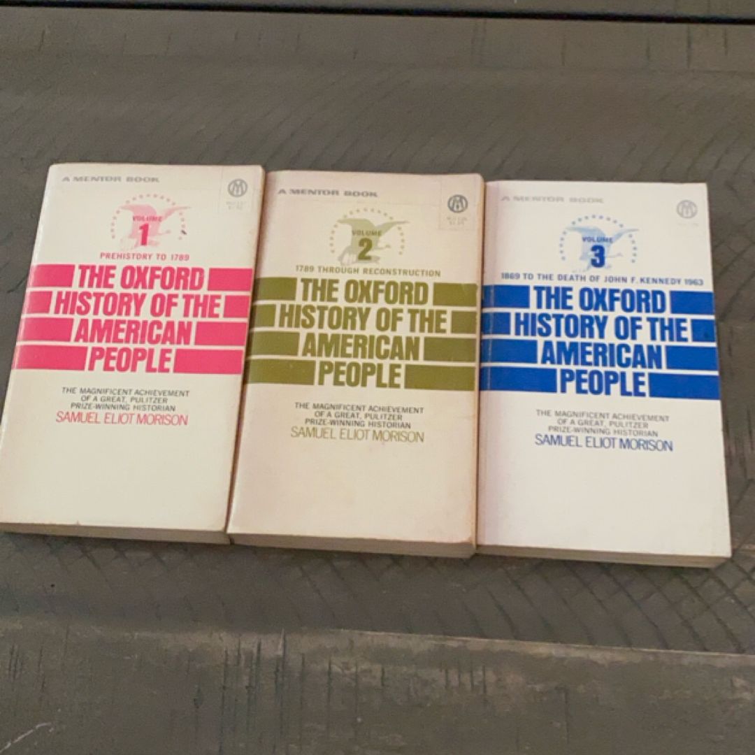 The Oxford History of the American People (3 Volume Set)