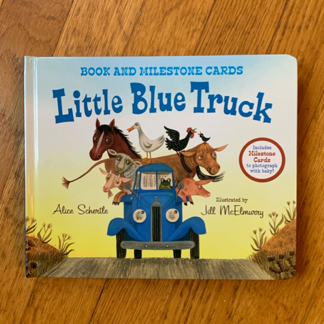 Little Blue Truck Milestone Edition