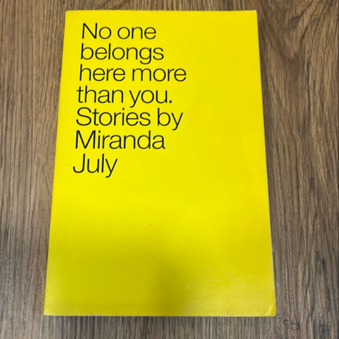 No One Belongs Here More Than You