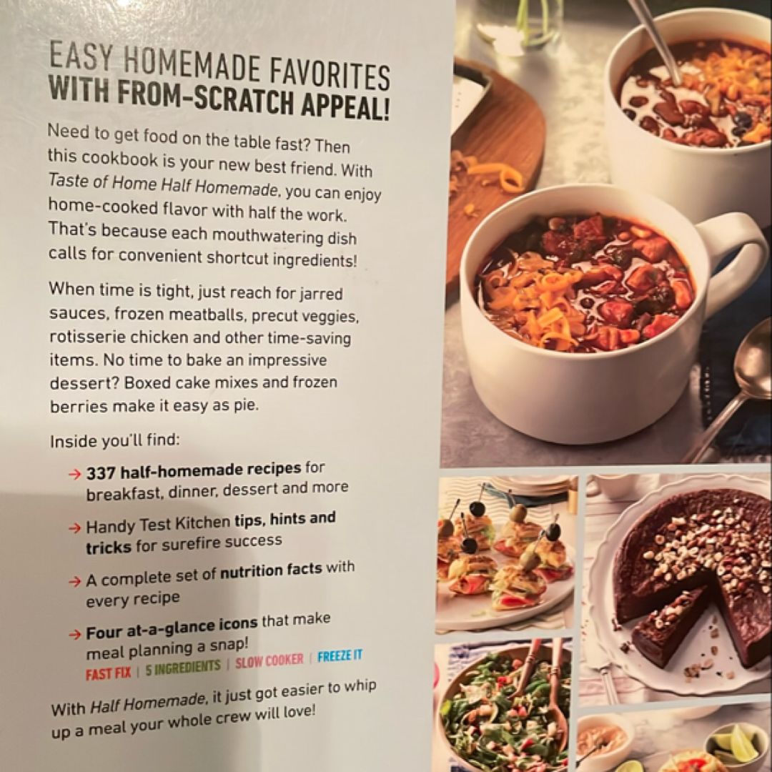 Taste of Home Half Homemade