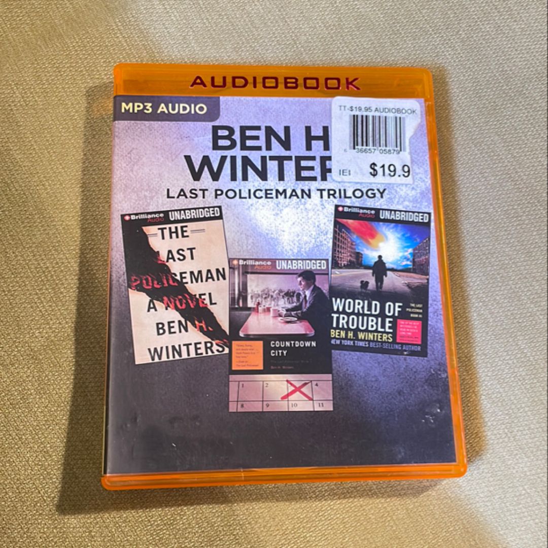Ben H. Winters Last Policeman Trilogy