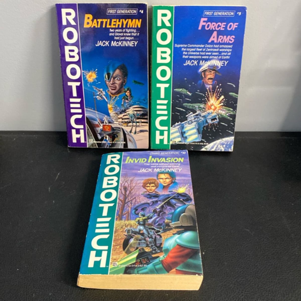 Robotech Lot #4, 5, 10 by Jack McKinney, | PangoBooks