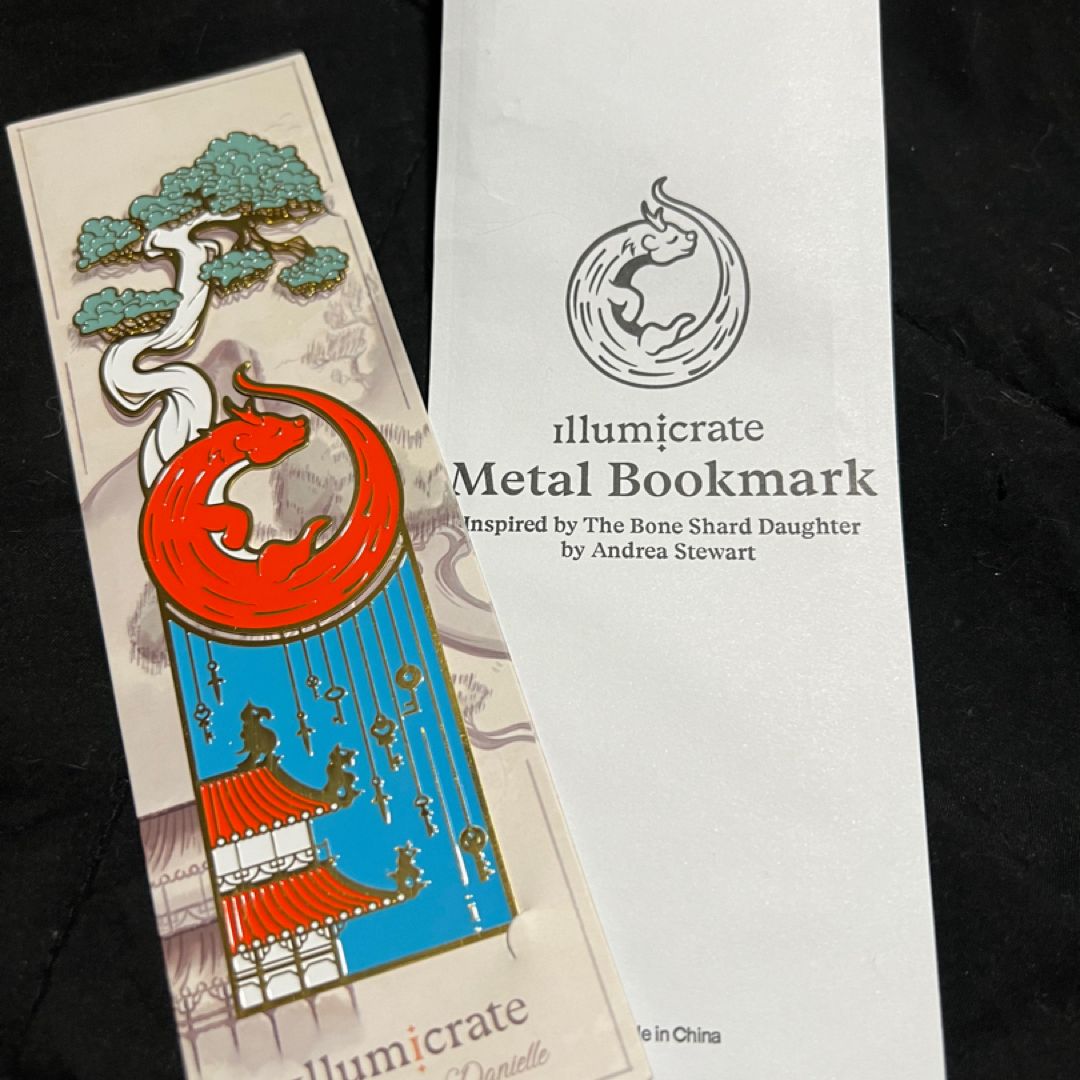 The Bone Shard Daughter Metal Bookmark | Illumicrate