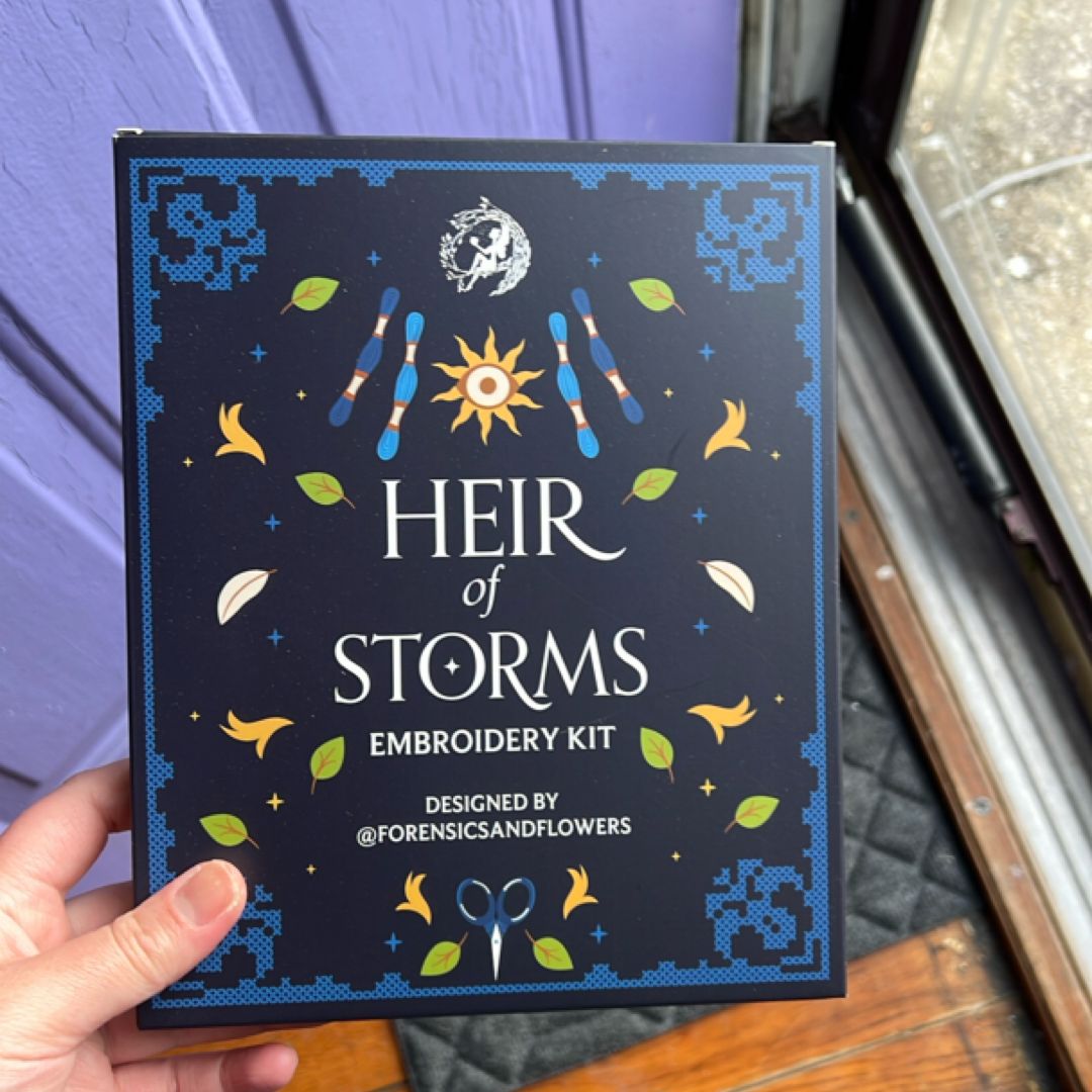Heir of Storms Embroidery Kit