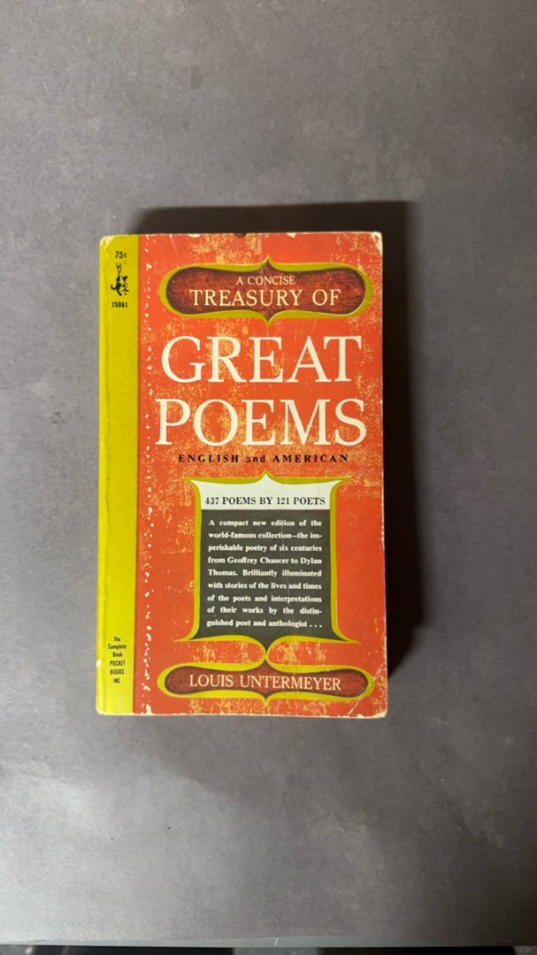 A Concise Treasury of Great Poems