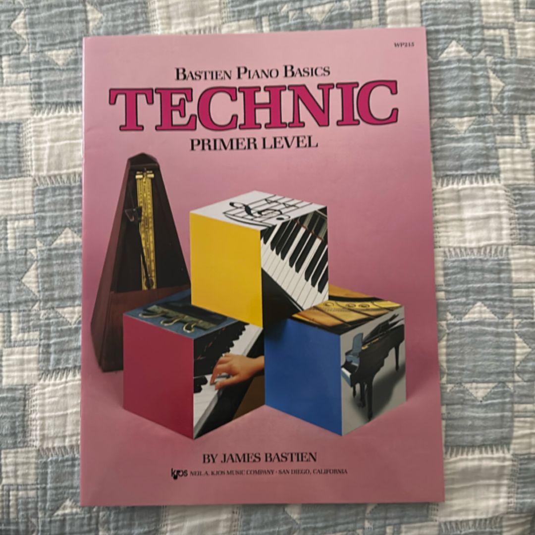 Bastien Piano Basics, Primer, Technic