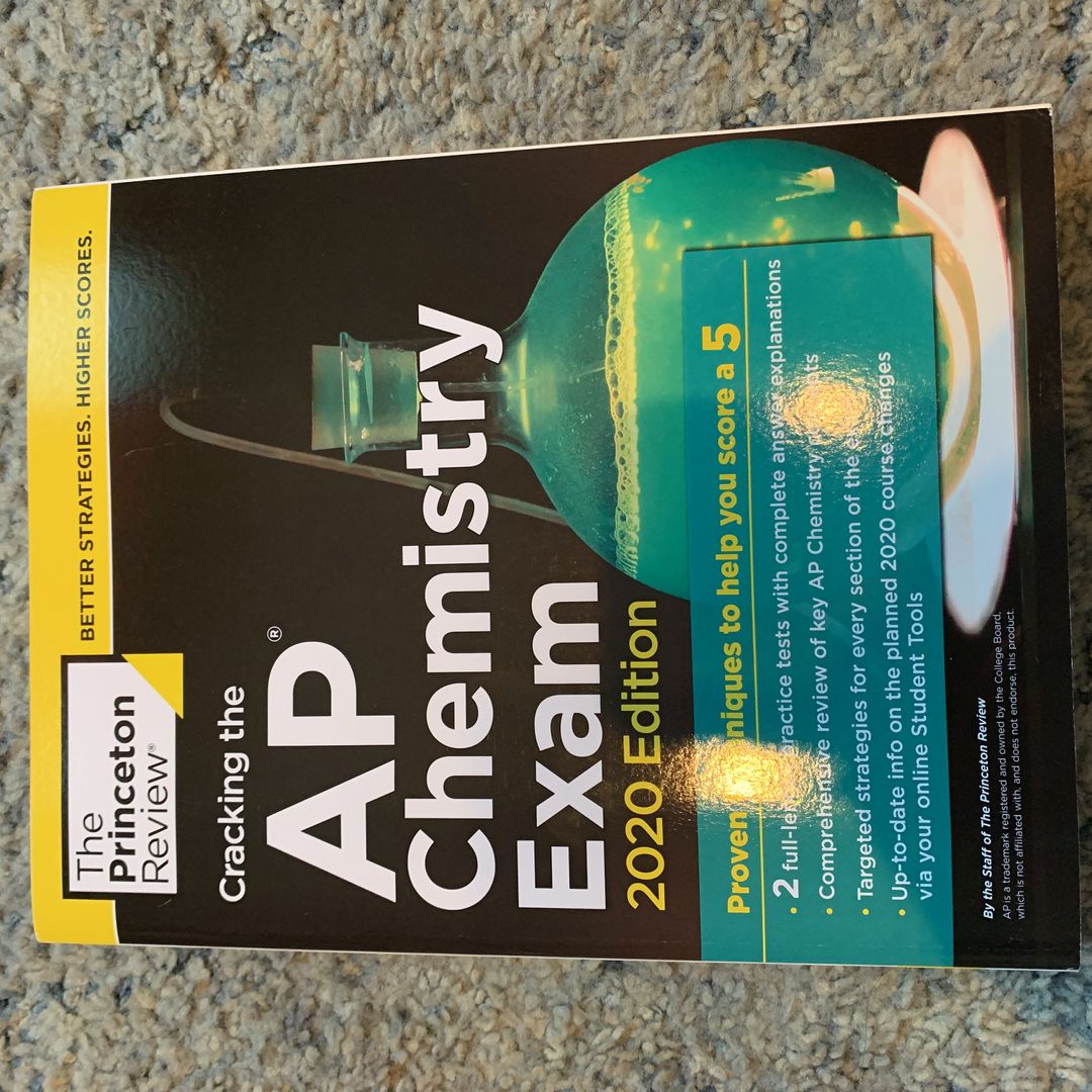 Cracking the AP Chemistry Exam, 2020 Edition