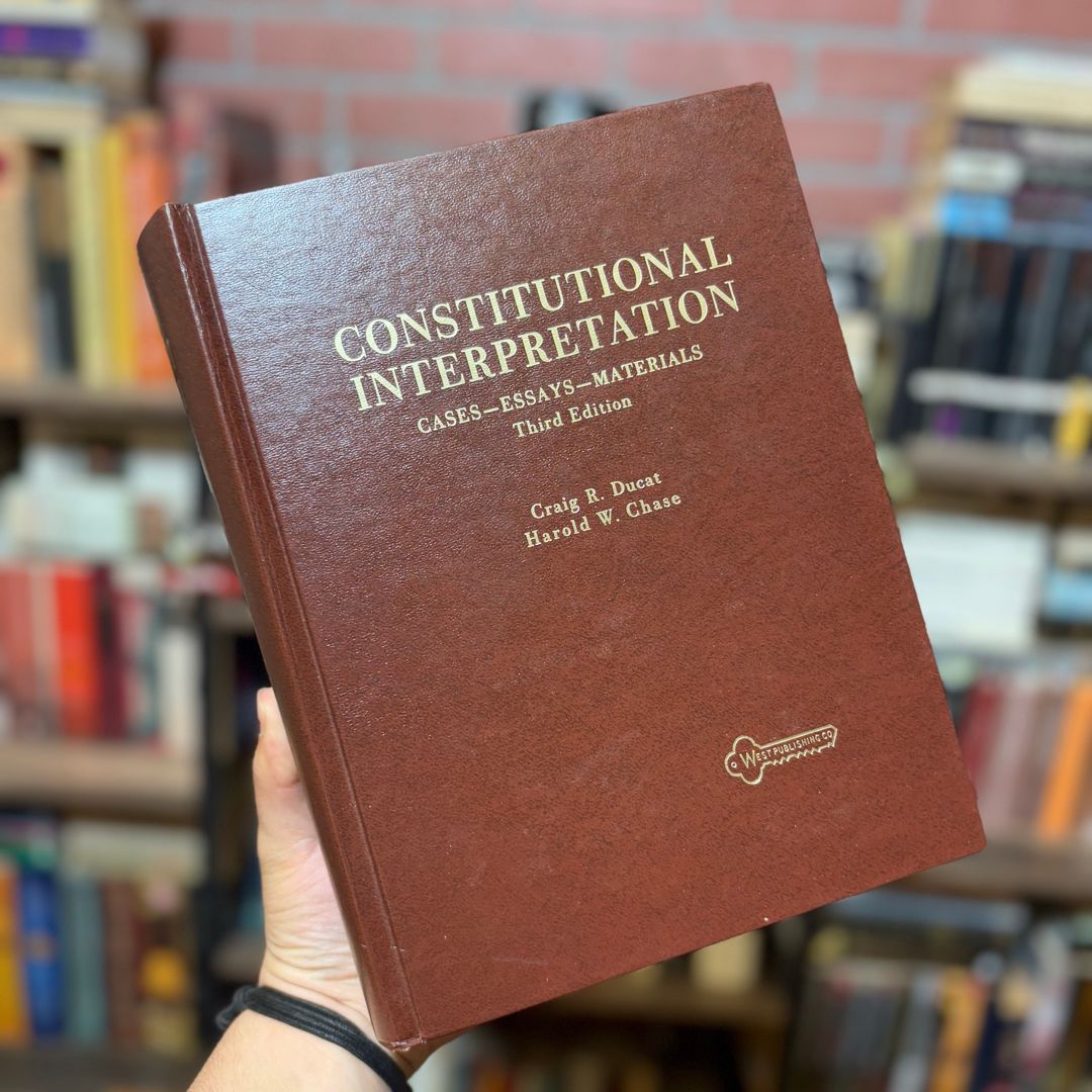 Constitutional Interpretation