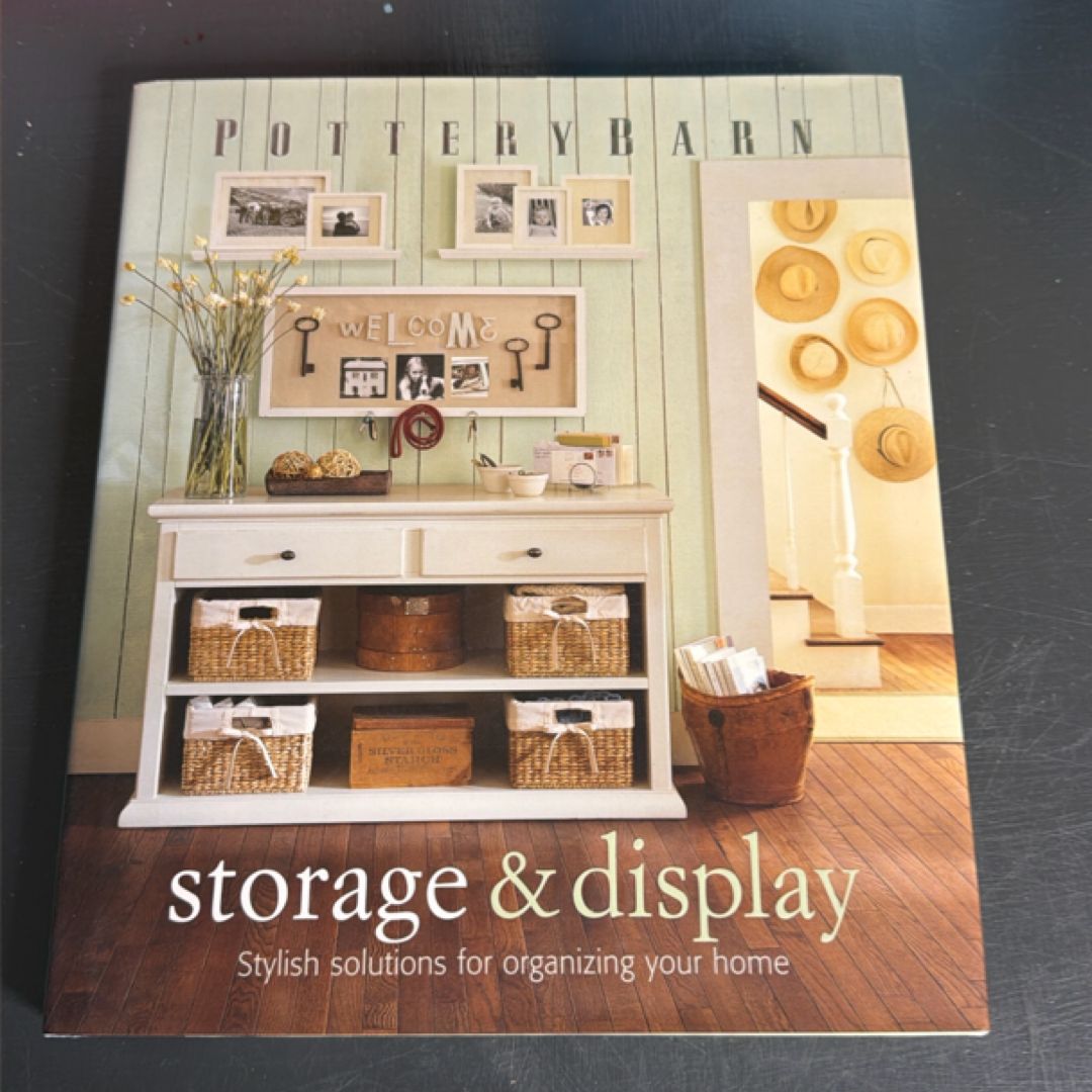 Pottery Barn Storage and Display