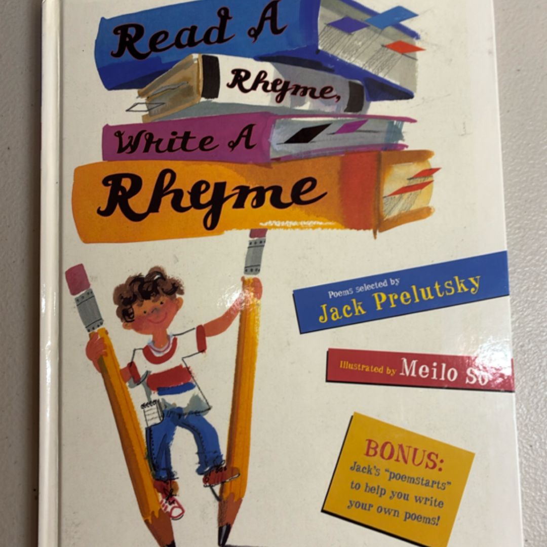 Read a Rhyme, Write a Rhyme
