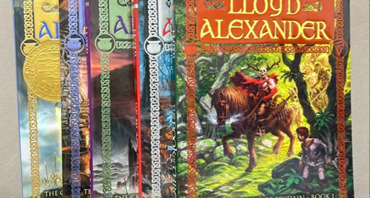 The Book Of Three (The Chronicles Of Prydain) By Lloyd Alexander - Hardcover - Good Condition