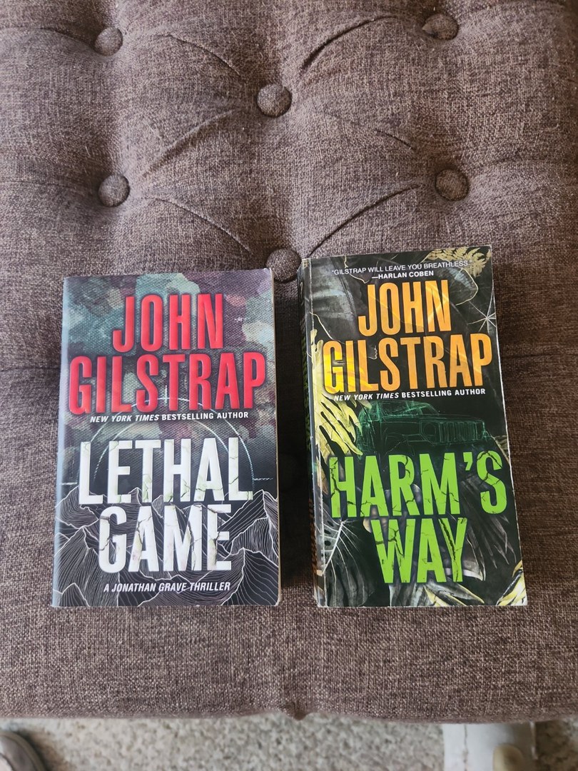 John Gilstrap Lot of 2 Suspense Thriller Paperback Books 