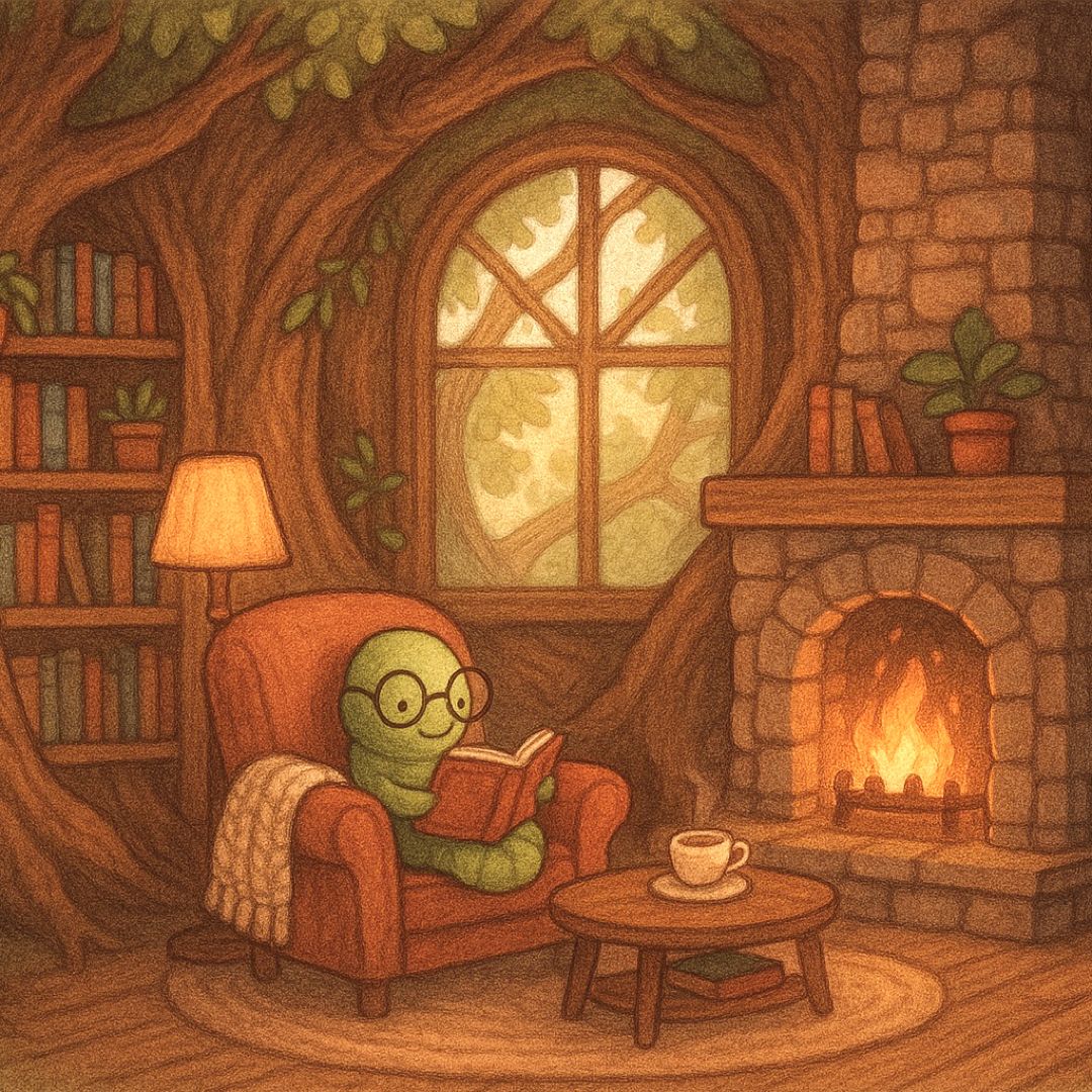 The Bookworm’s Cocoon