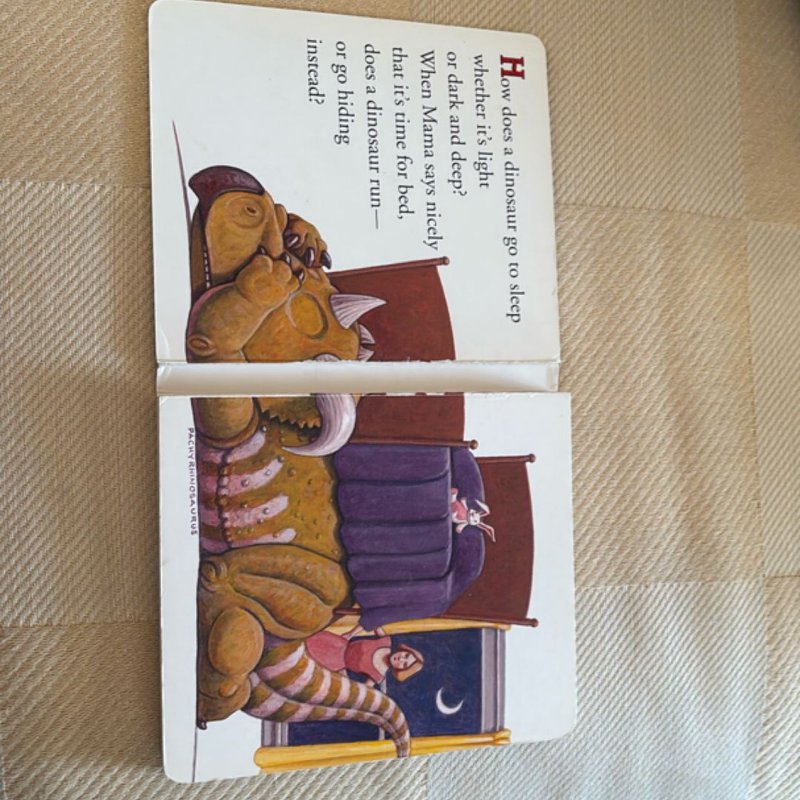 How Do Dinosaurs Go to Sleep?