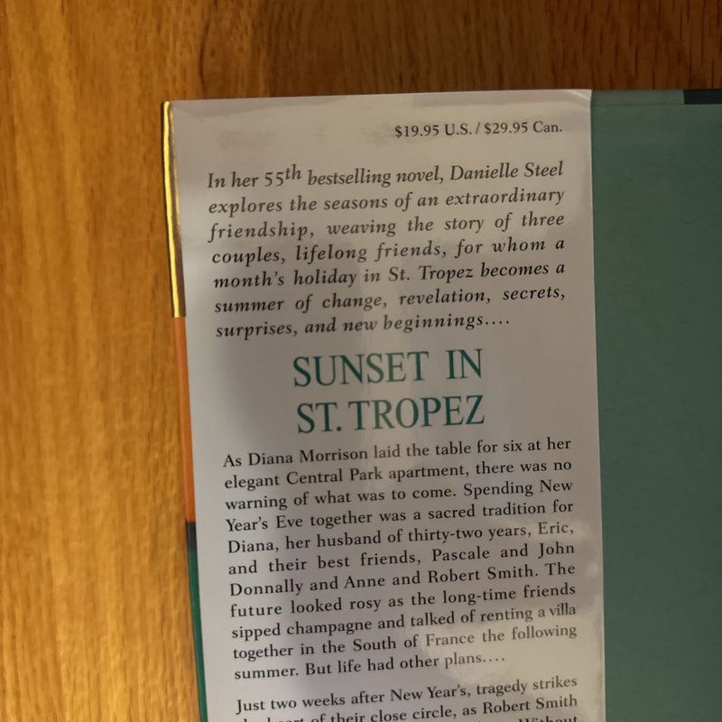 Sunset in St. Tropez