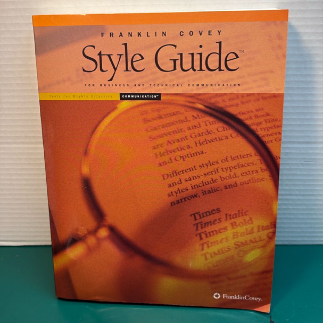 Franklin Covey Style Guide