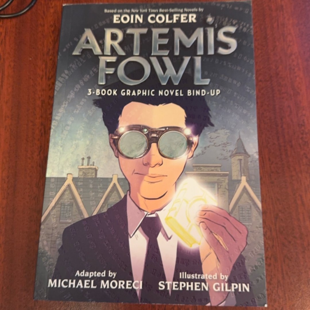 Artemis Fowl 3-book graphic novel bond-up
