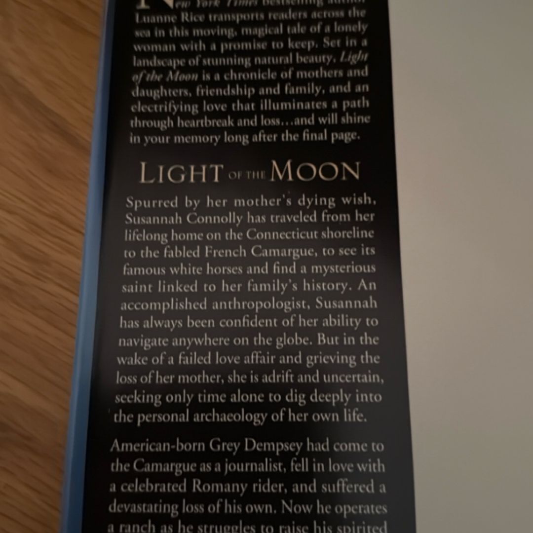 Light of the Moon by Luanne Rice