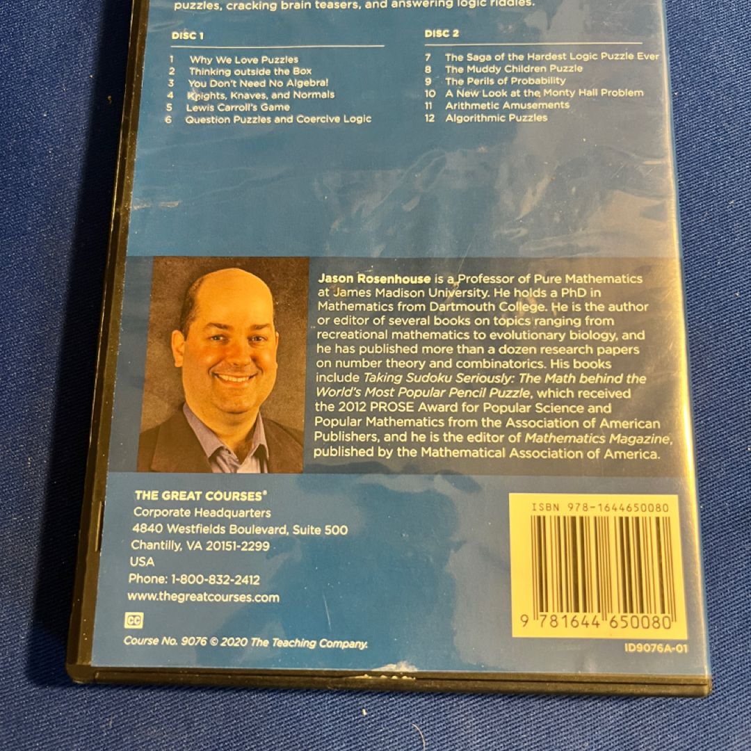 Mathematical Brain Teasers and Logic Puzzles by Jason Rosenhouse