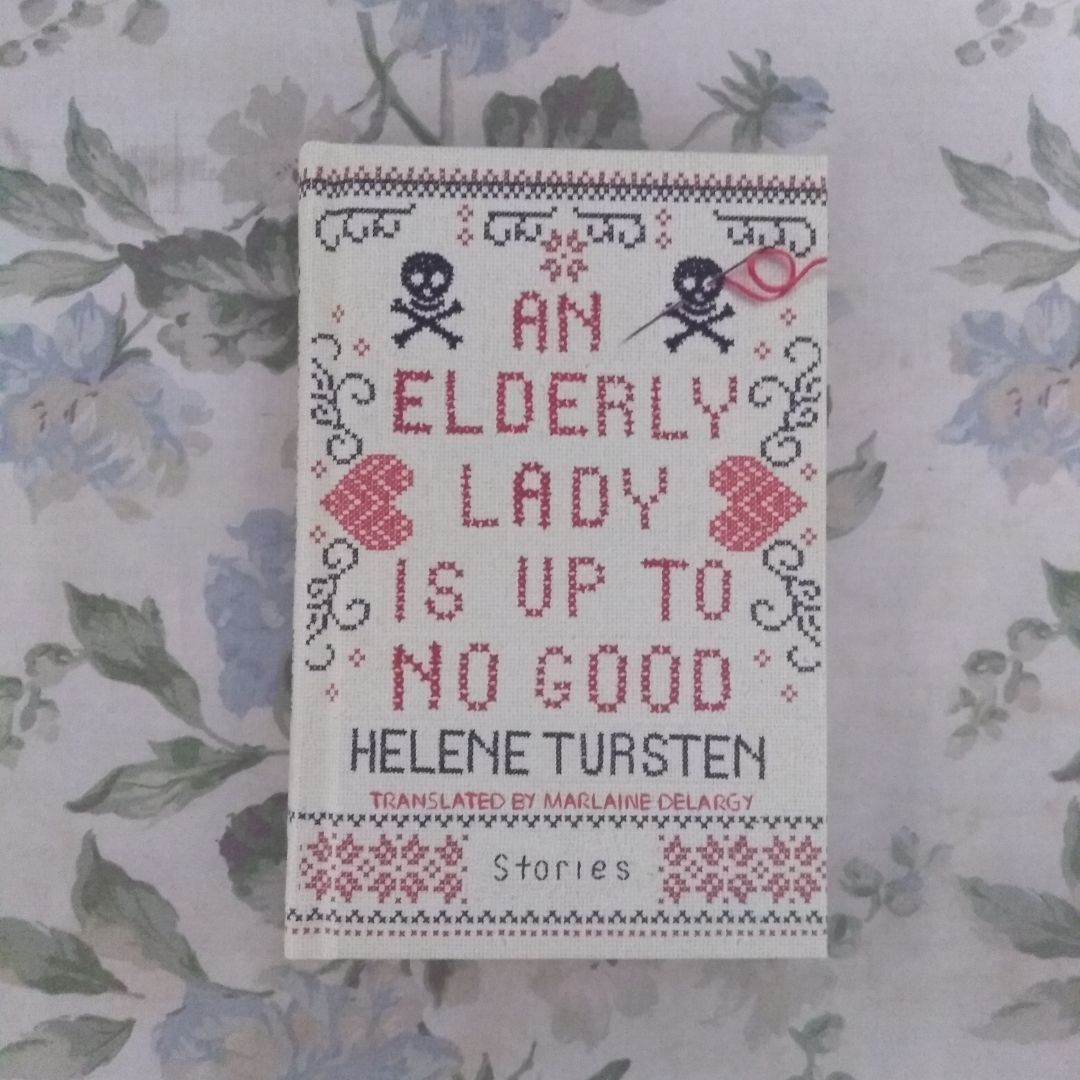 An Elderly Lady Is up to No Good