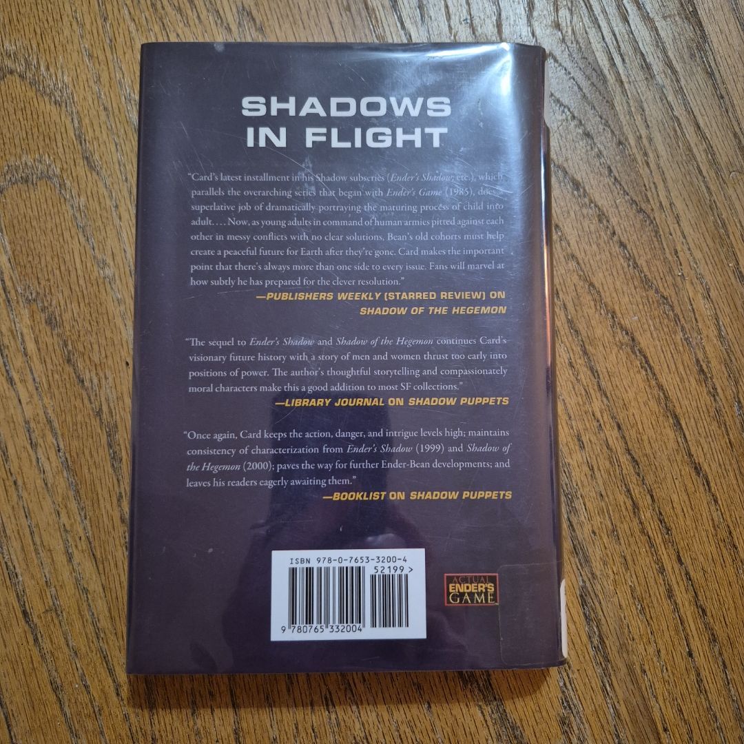 Shadows in Flight by Orson Scott Card