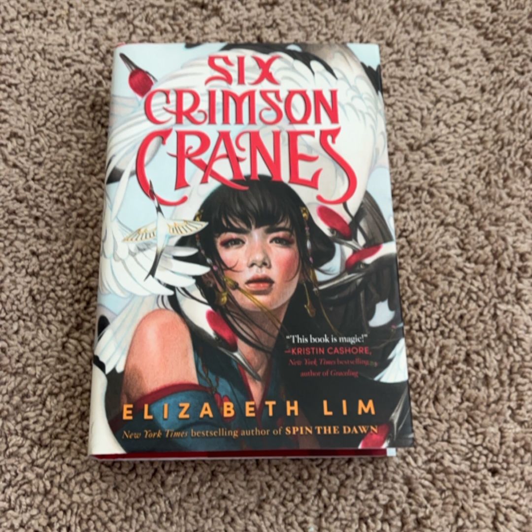 Six Crimson Cranes