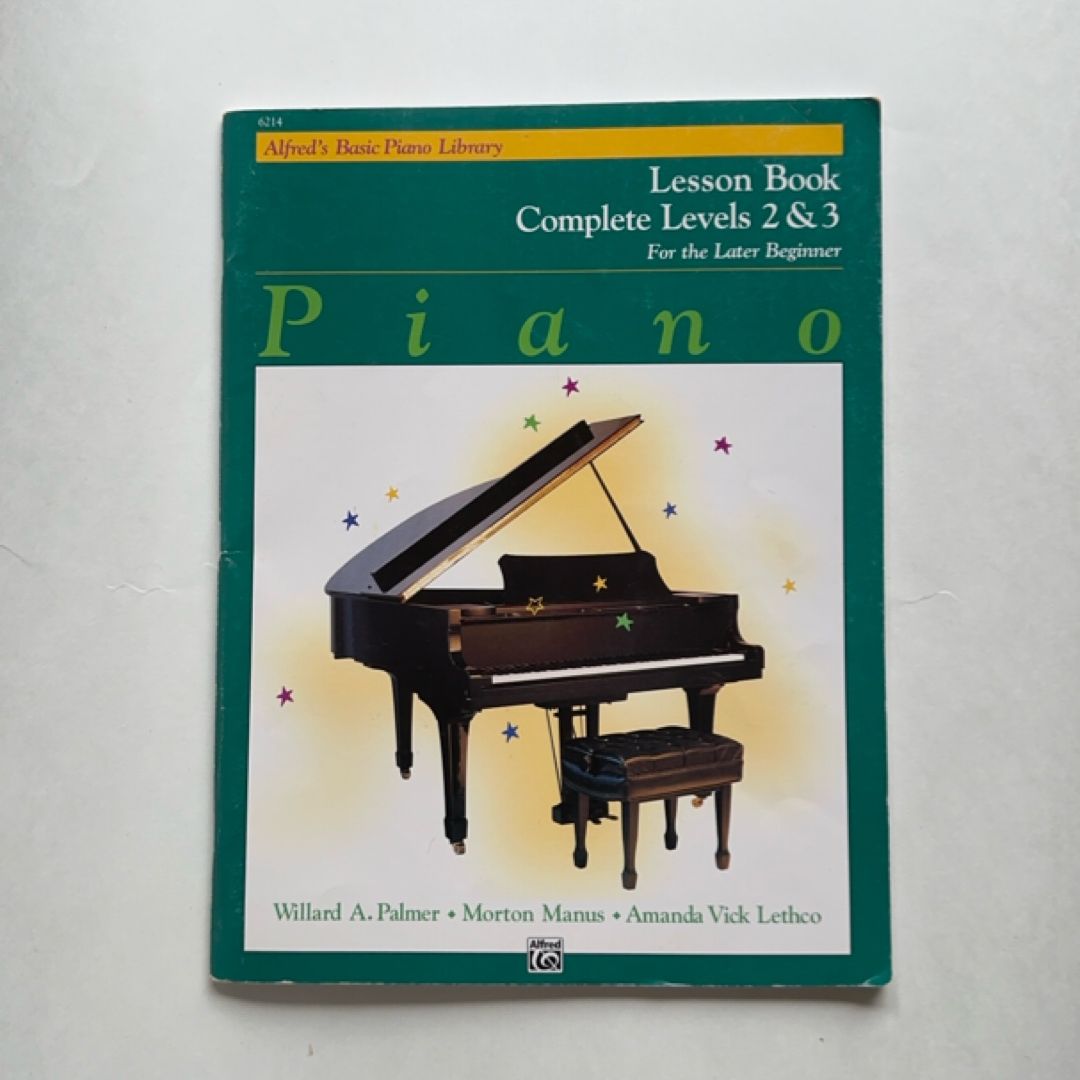 Alfred's Basic Piano Library Lesson Book Complete, Bk 2 And 3