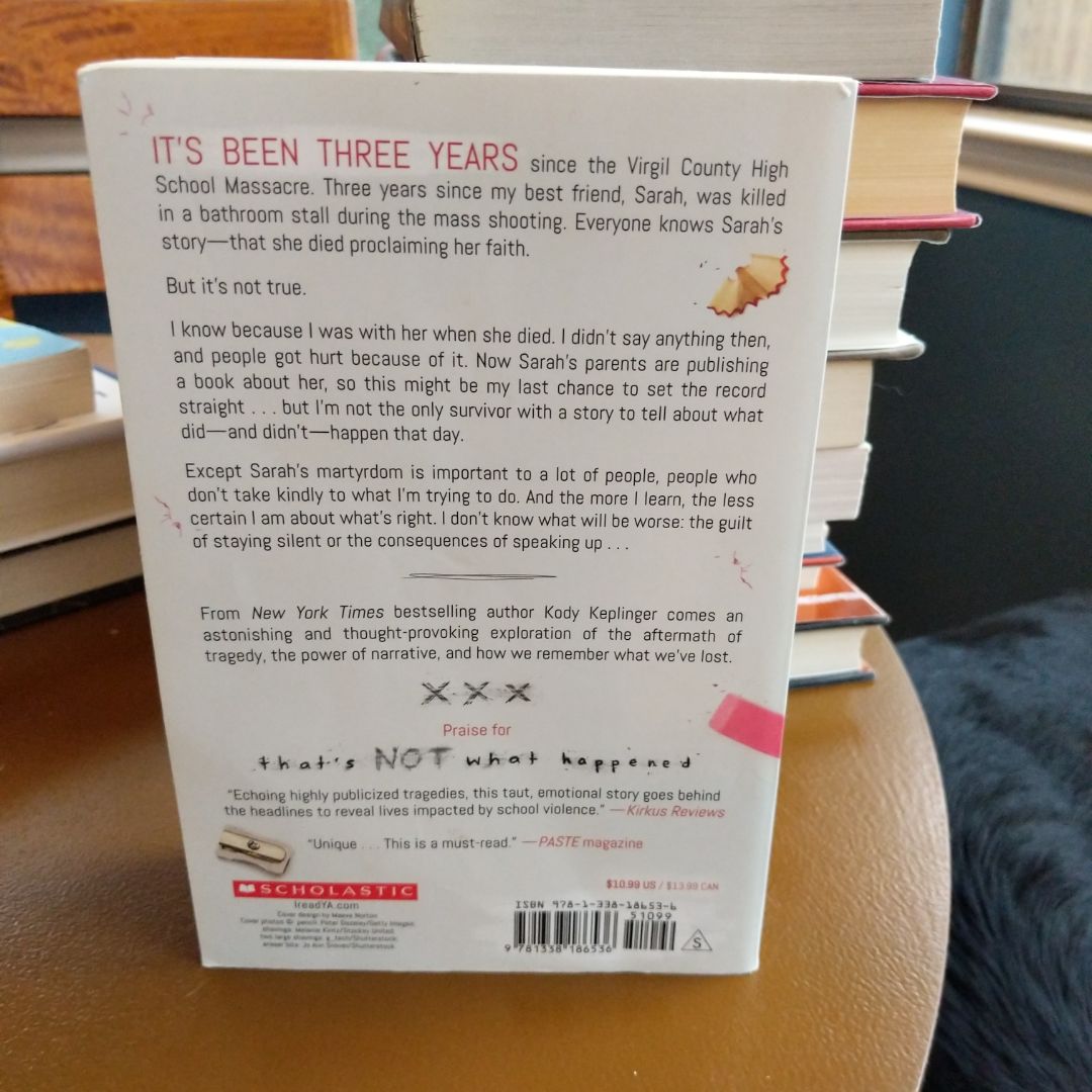 That's Not What Happened