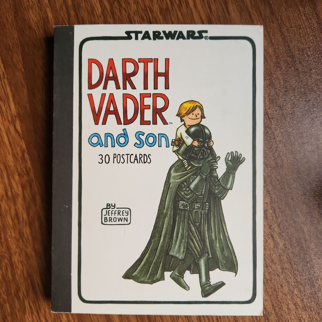 Darth Vader and Son Postcard Book