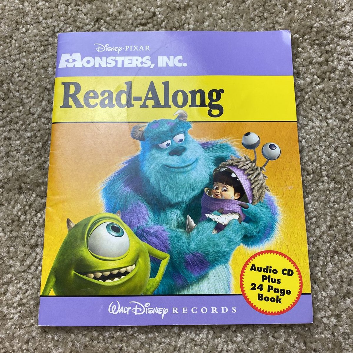 Disney's Monsters, Inc. Read-along by ToyBox Innovations
