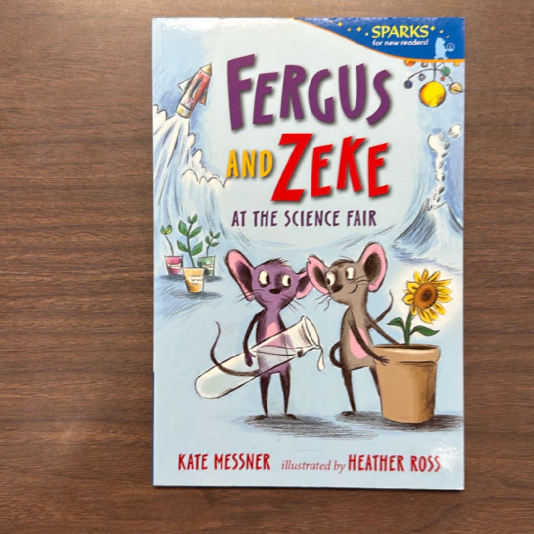 Fergus and Zeke at the Science Fair