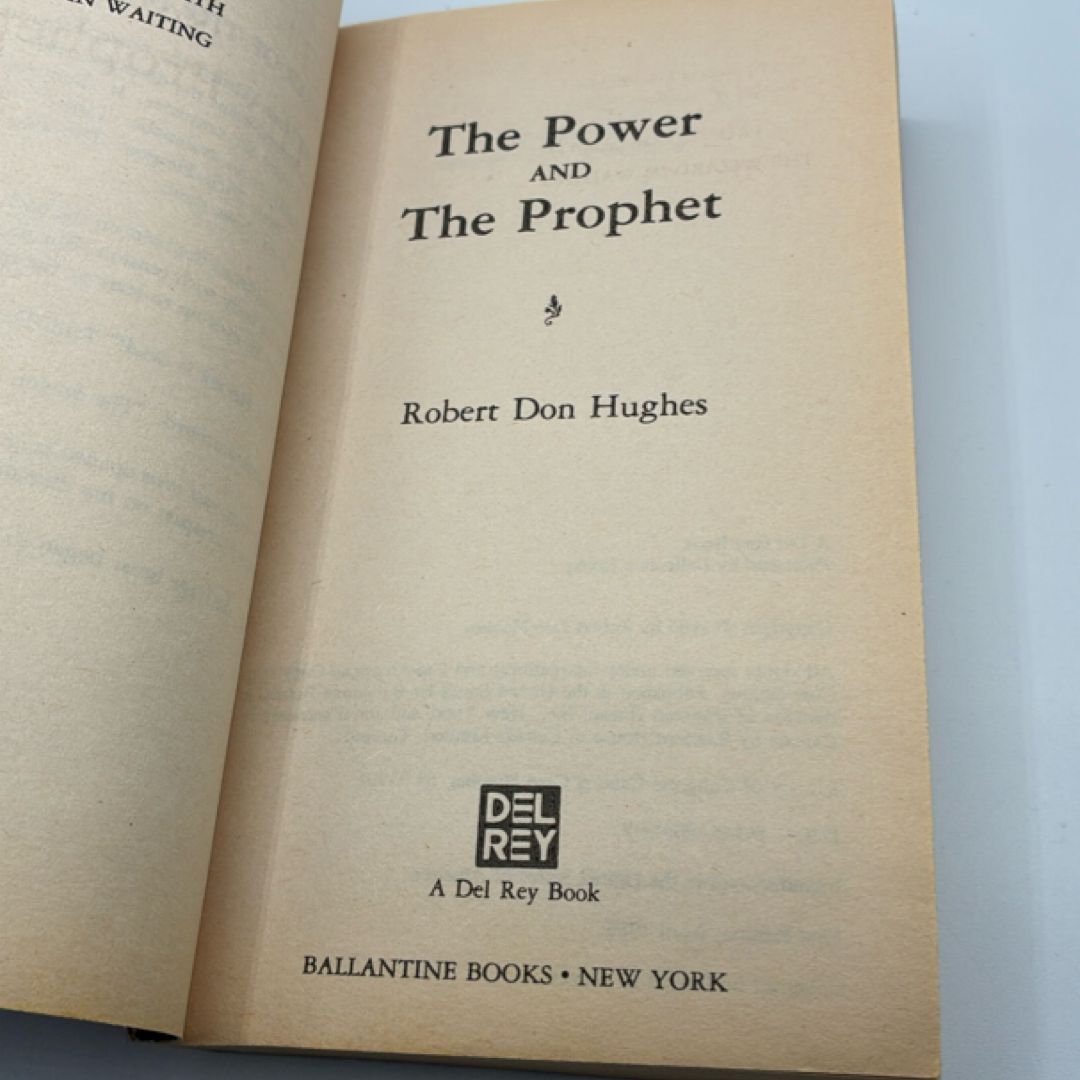 The Power and the Prophet (1985)